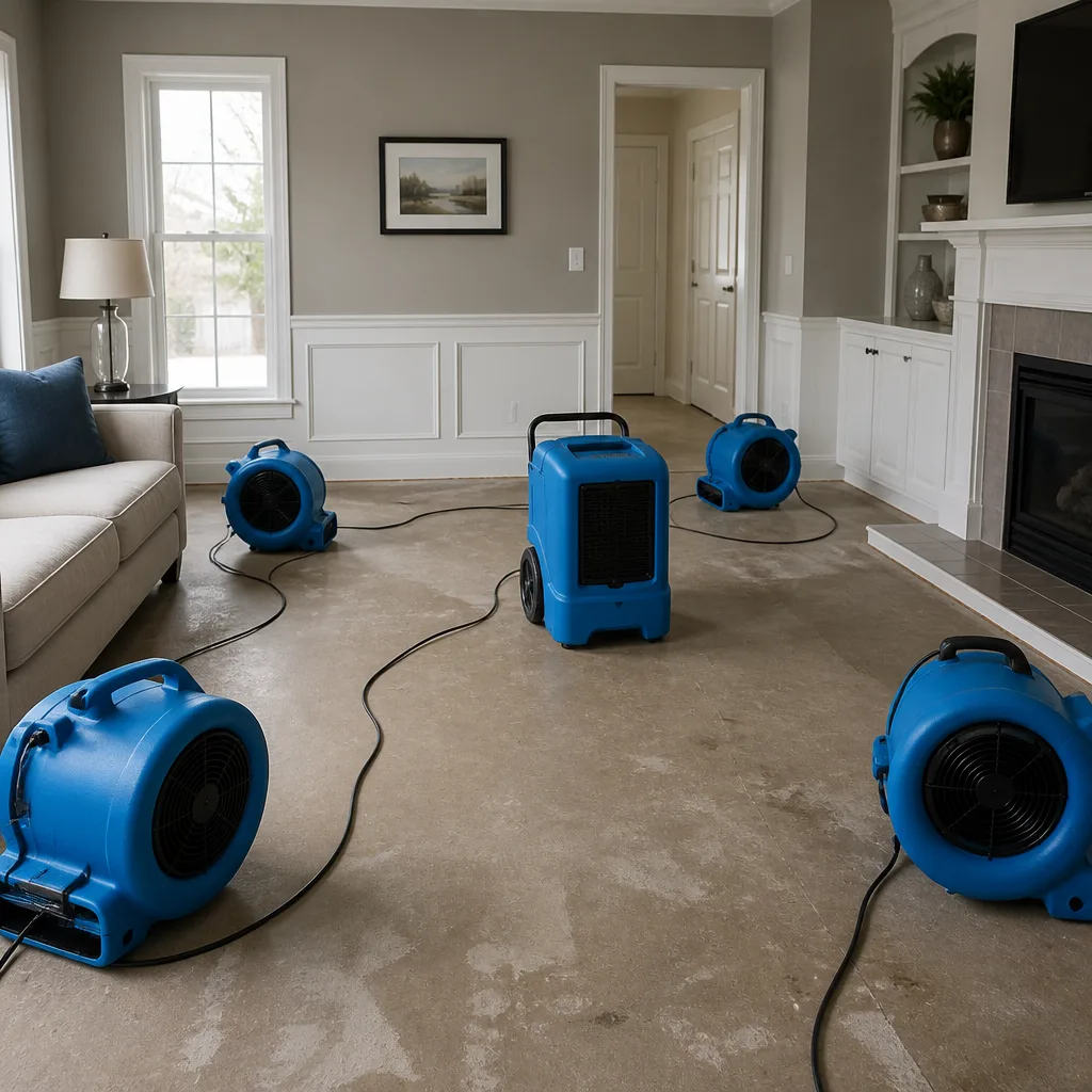 Water damage drying